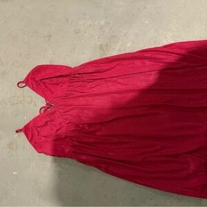 Superdown Vibrant Hot Pink Dress